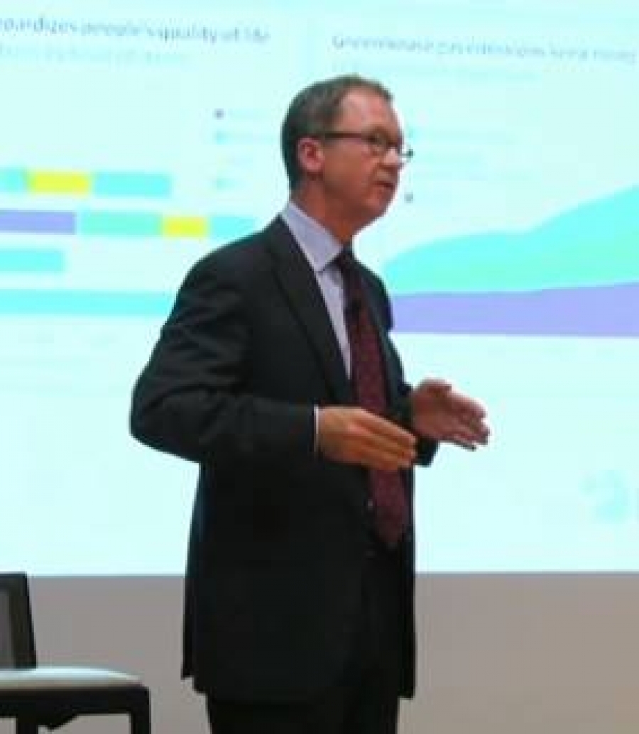 Idar Kreutzer, Finance Norway CEO. Photo: Responsible Business Forum in Estonia