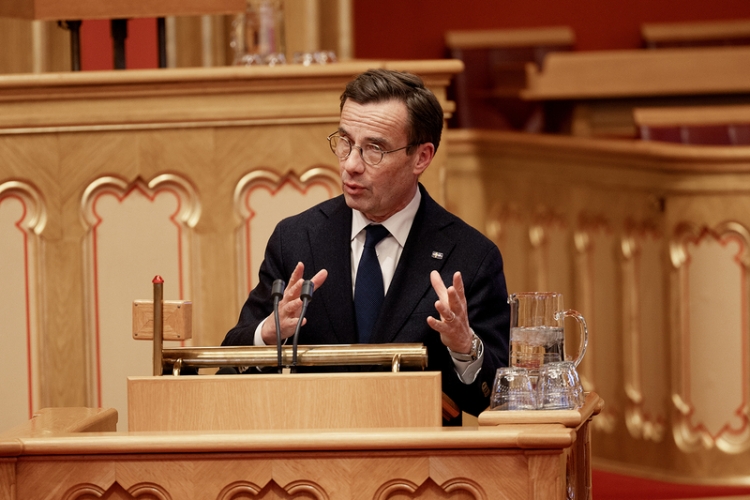 Rootsi peaminister Ulf Kristersson