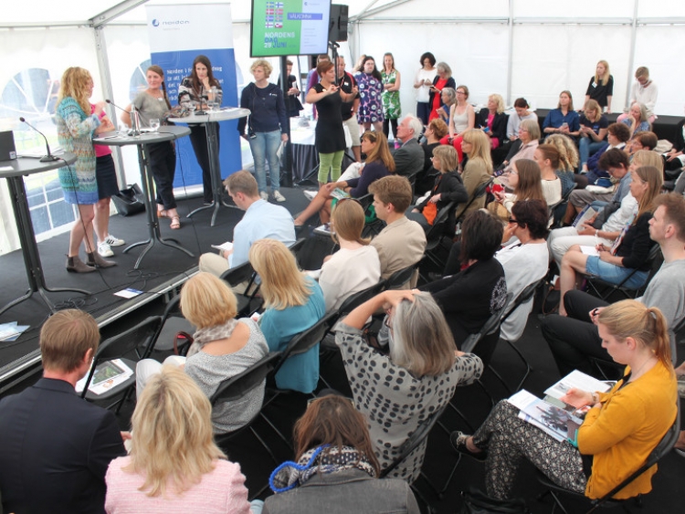 Nordic discussions at the Almedalen political week 2015 on Gotland, Sweden.