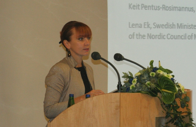 Eesti keskkonnaminister Keit Pentus-Rosimannus