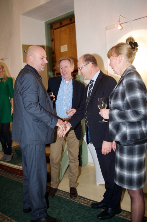 Põhjamaade Ministrite Nõukogu Balti riikide esinduste direktorid (vasakult): Bo Harald Tillberg (Leedu), Jan Widberg (Läti) ja Berth Sundström (Eesti)