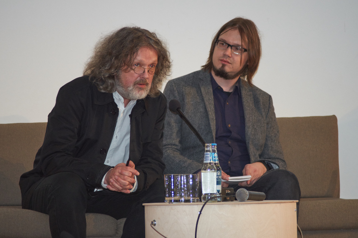 Islandi kirjanik Árni Þórarinsson ning skandinavist ja tõlkija Mart Kuldkepp
