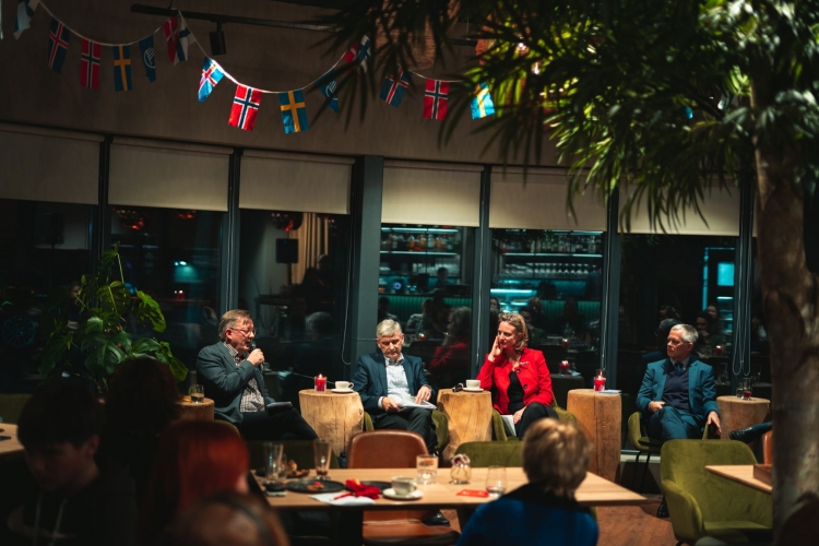 Café Norden Tallinn: Vestlusõhtu Põhjamaade suursaadikutega