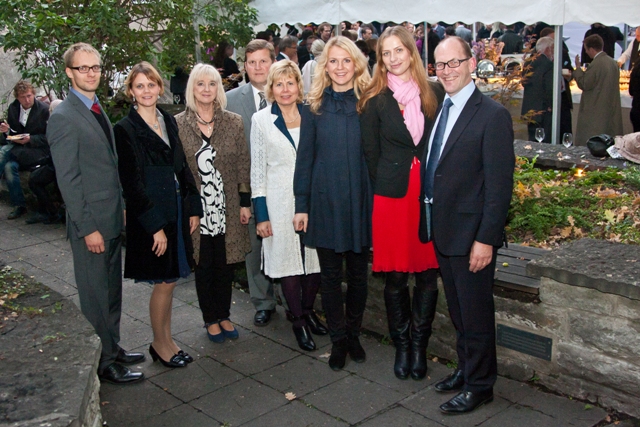 Põhjamaade Ministrite Nõukogu Eesti esinduse töötajad 2011. aasta sügisel