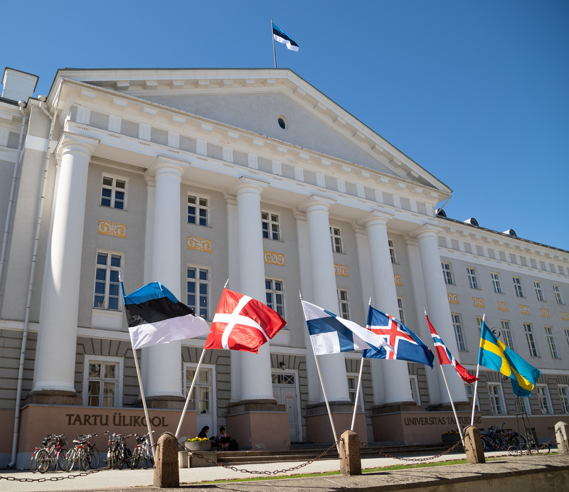 Raamatu Põhjala hääled esitlus mais 2018 Tartu Ülikooli peahoones