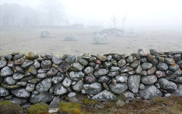 photographic exhibition of Gotland´s stone gardens by Swedish photographer Göte Ask