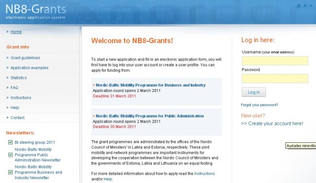 NB8-Grants