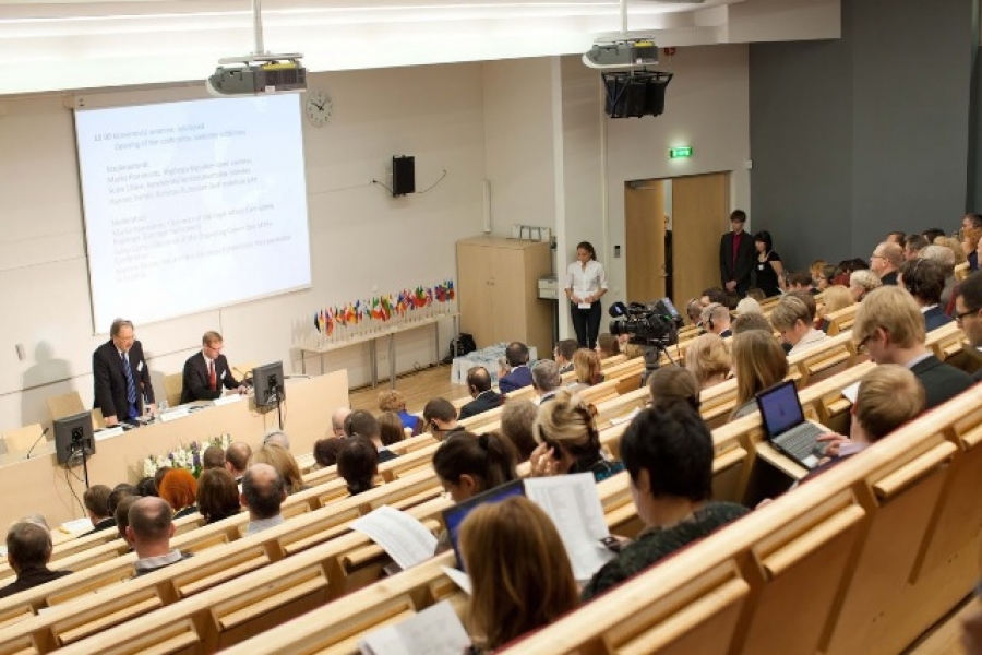 Kohtutäiturite ja Pankrotihaldurite Koja Läänemere konverents 2013. aastal. Foto: Rene Suurkaev
