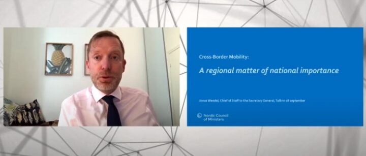 Jonas Wendel at migration conference: The basis of Nordic cooperation is trust