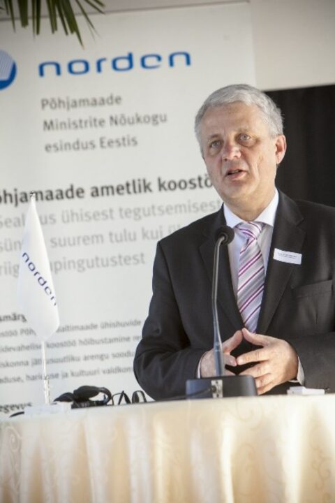 Dagfinn Høybråten. Photo: Terje Lepp/norden.ee