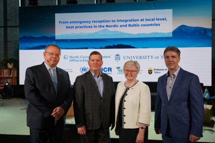 Raul Eamets, Madis Kanarbik, Anne-Ly Reimaa and Tiit Tammaru