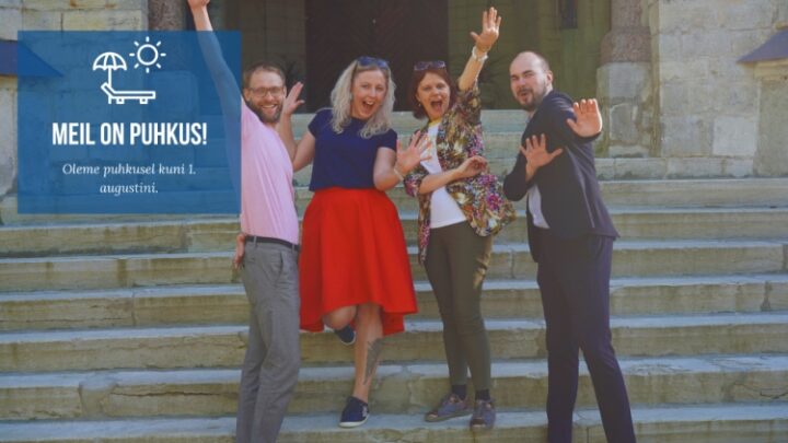 The Nordic Council of Ministers' Office in Estonia is on summer vacation