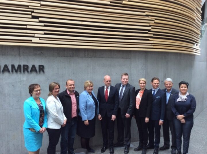 At the Nordic Prime Minister´s meeting in Island, May 27, 2014. Photo: norden.org