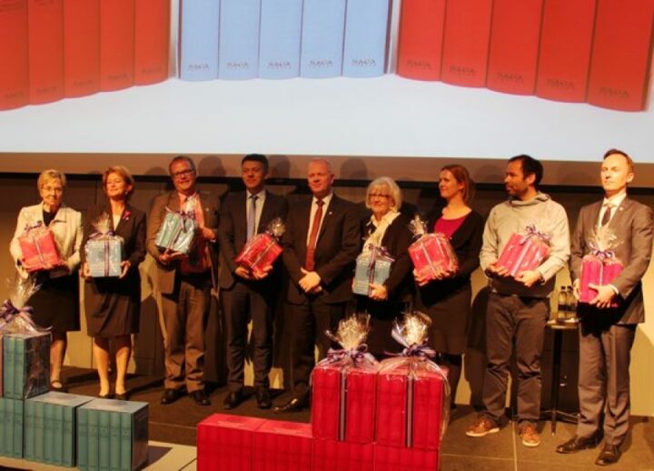 Presentation of the publication of the saga translations in Reykjavikis on 28 April 2014.