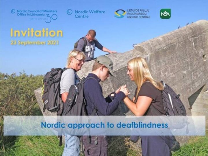 Webinar "Nordic approach to deafblindness"