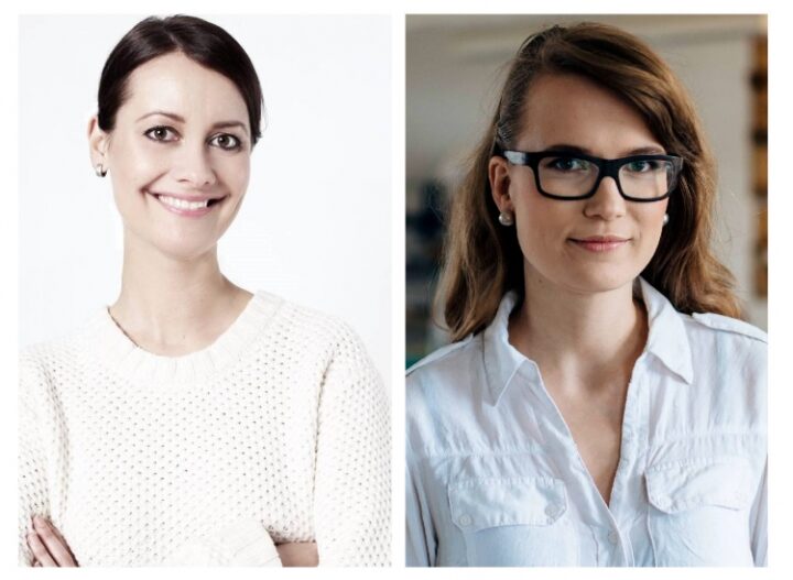 Helen Sildna and Stella Soomlais